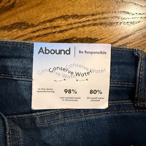 NWT Abound Skinny Jeans Size 27 Dark Wash - Picture 4 of 4